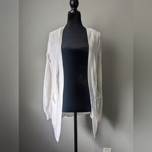 SO Perfect White Knitted Cardigan